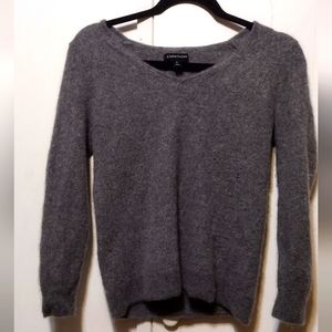 41 Hawthorne 100% Cashmere Sweater. Gray.